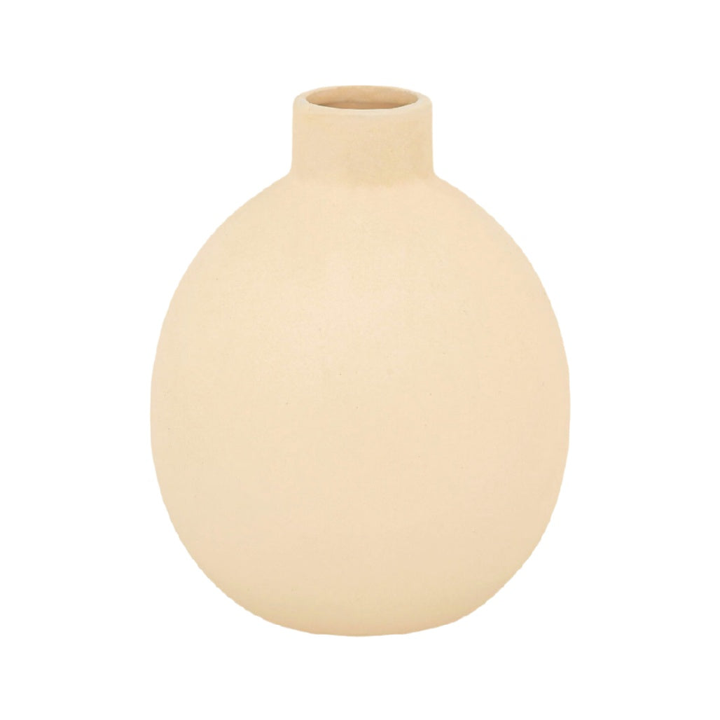 Minimalist Ceramic Vase - Elegant Neutral Color for Home Décor**